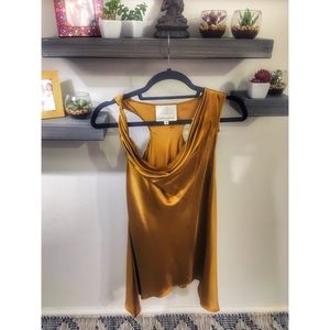 Madison Marcus Bronze Silk Blouse